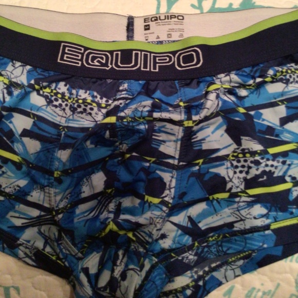 Equipo, trunk, blue and white, - Picture 2 of 3